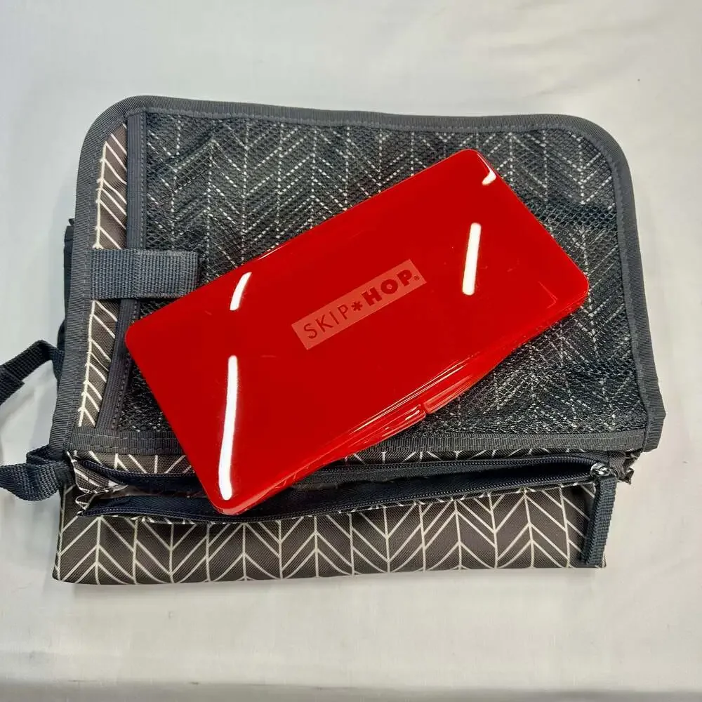 Skip Hop Pronto Signature Portable Changing Station, Grey Herringbone